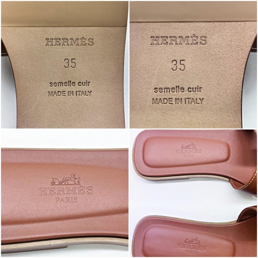 HERMES 送料無料 未使用 エルメス オラン サンダル 35 ハーフ 約 HERMES 送料無料 未使用 エルメス オラン サンダル 35 ハーフ 約