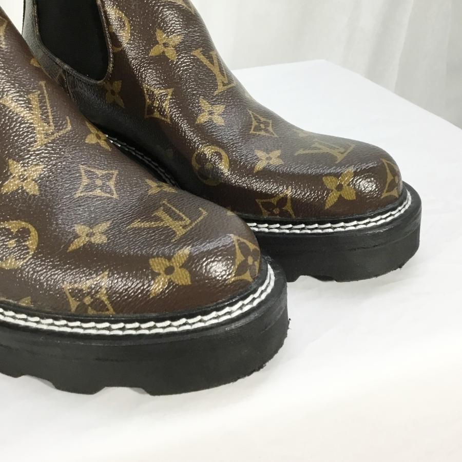 LOUIS VUITTON 送料無料 中古A ルイヴィトン ブーツ ボブ LOUIS VUITTON 送料無料 中古A ルイヴィトン ブーツ ボブ
