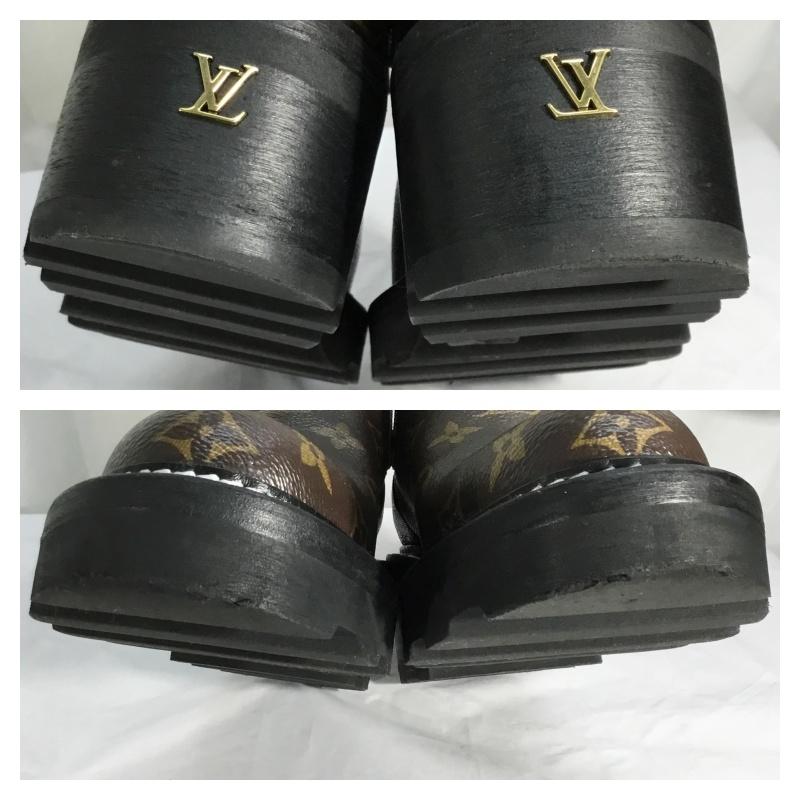 LOUIS VUITTON 送料無料 中古A ルイヴィトン ブーツ ボブ LOUIS VUITTON 送料無料 中古A ルイヴィトン ブーツ ボブ