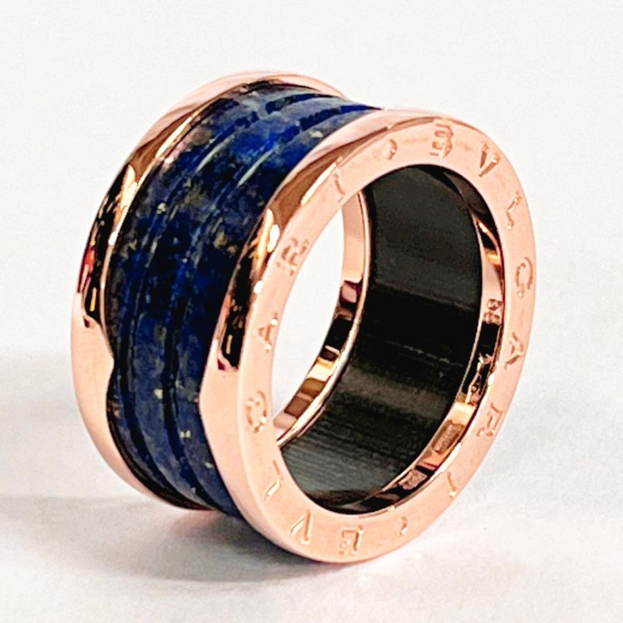 送料無料 中古 ブルガリ リング 指輪 ビーゼロワン リング BVLGARI B