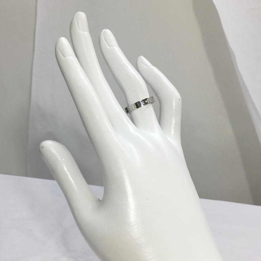 送料無料 中古A カルティエ 指輪 CARTIER ミニラブ リング プラチナ Pt950 #50 10号 147144｜brand-kirara｜05