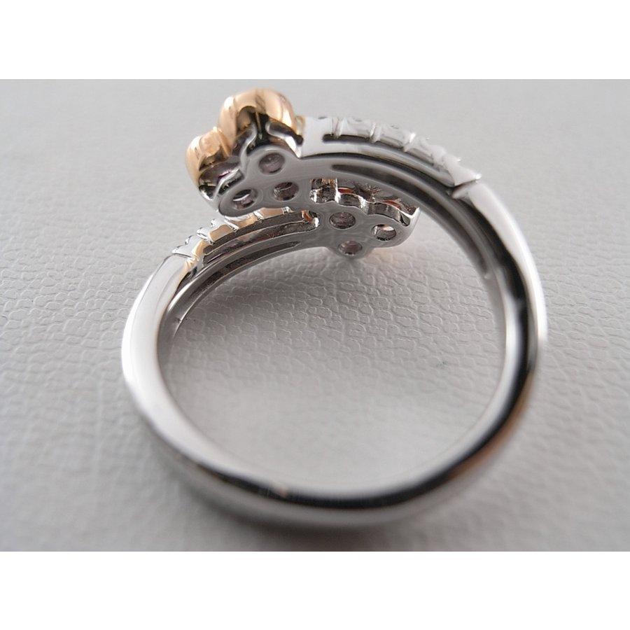 送料無料 中古 美品 ダミアーニ DAMIANI 天然ピンクサファイア ダイヤ  