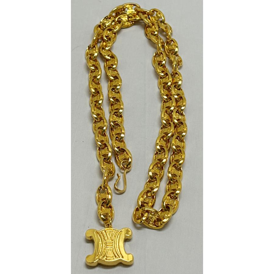 TRIOMPHE 【中古A】セリーヌ CELINE レディースベルト チェーン TRIOMPHE 【中古A】セリーヌ CELINE レディースベルト チェーン