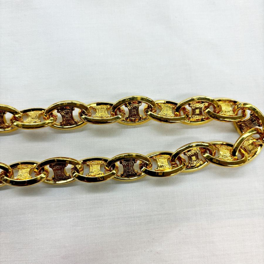 TRIOMPHE 【中古A】セリーヌ CELINE レディースベルト チェーン TRIOMPHE 【中古A】セリーヌ CELINE レディースベルト チェーン