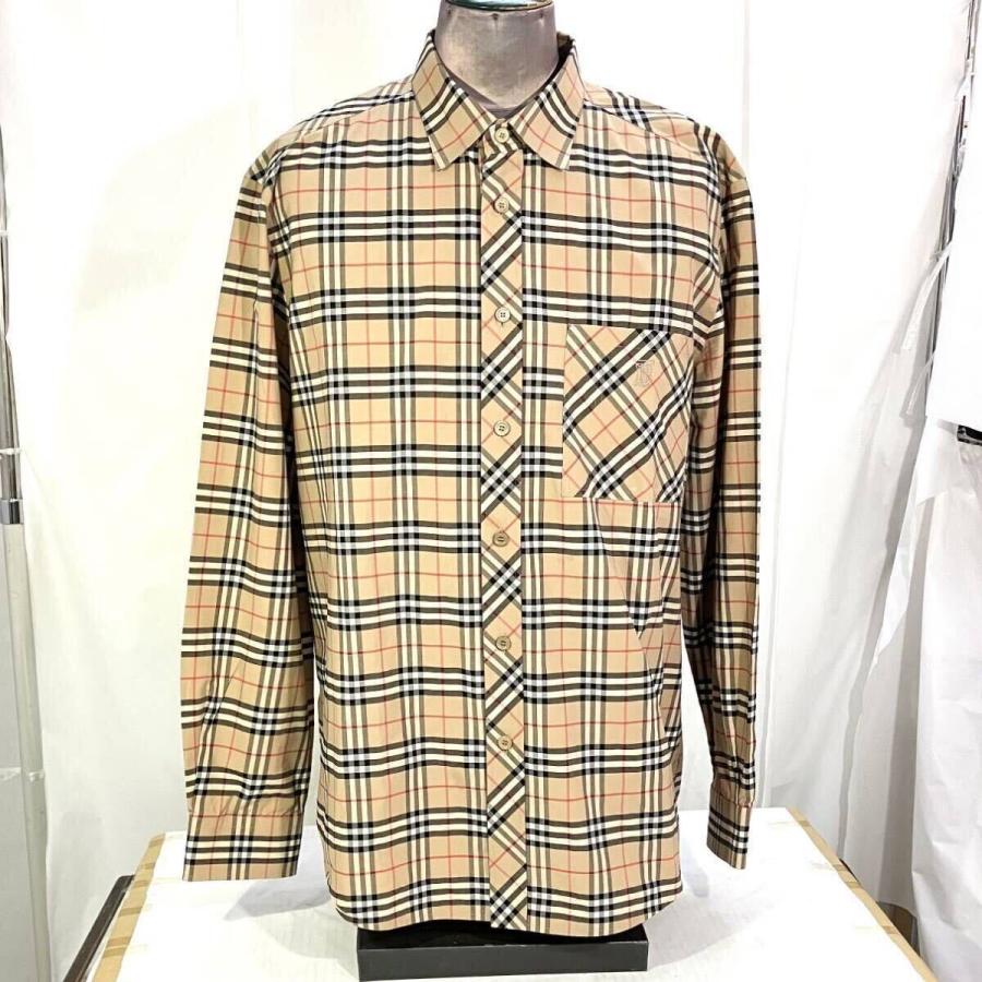 中古 バーバリー 長袖 シャツ BURBERRY 8017560 ベージュ 中古 バーバリー 長袖 シャツ BURBERRY 8017560 ベージュ