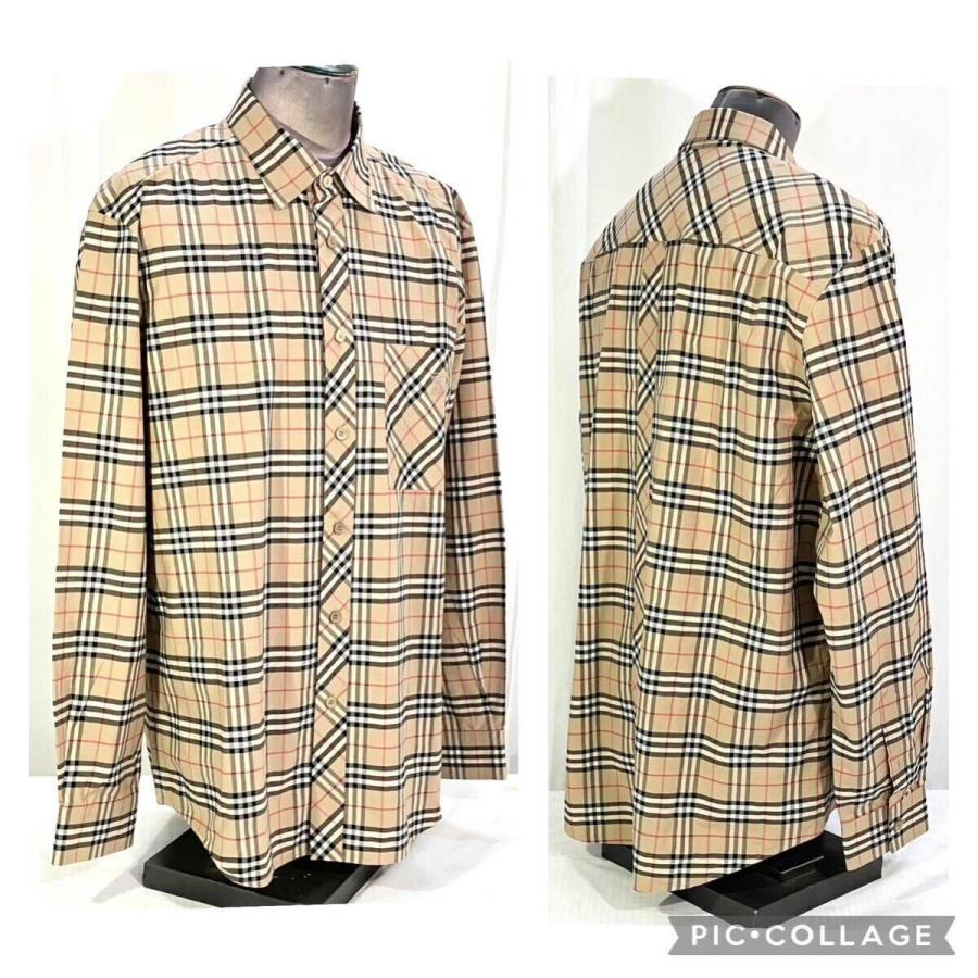 中古 バーバリー 長袖 シャツ BURBERRY 8017560 ベージュ 中古 バーバリー 長袖 シャツ BURBERRY 8017560 ベージュ