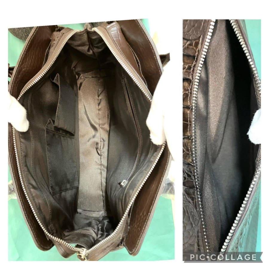 未使用 ロダニア RODANIAハンドバッグ クロコダイル レザー 未使用 ロダニア RODANIAハンドバッグ クロコダイル レザー