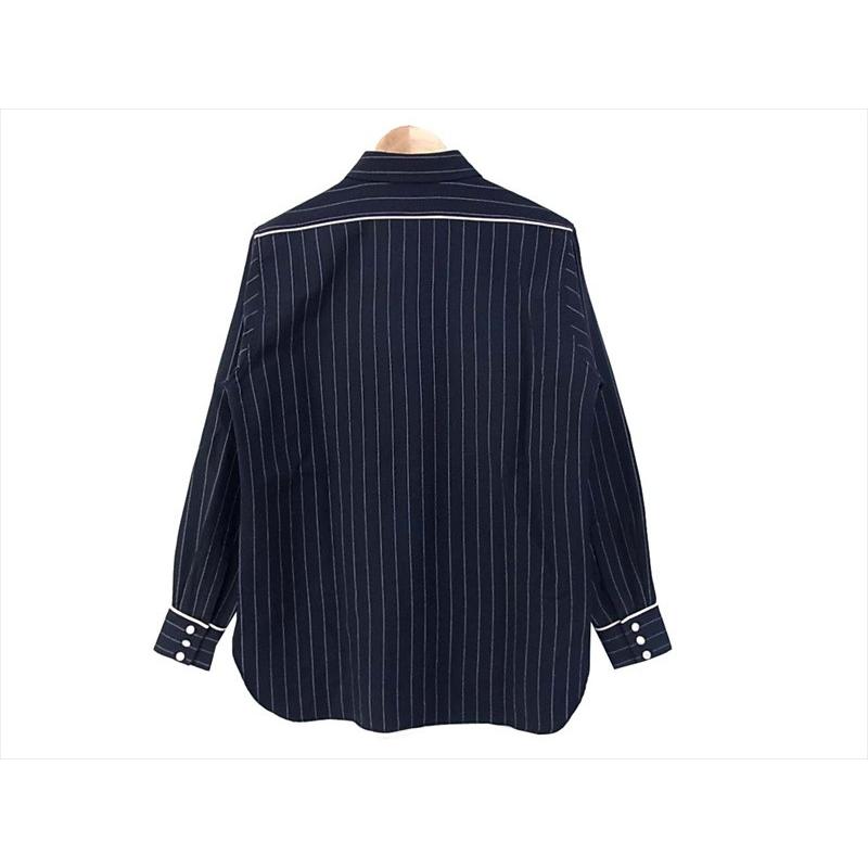 WACKO MARIA ワコマリア 極美品 17FW-WMS-WS01 STRIPE WESTERN 