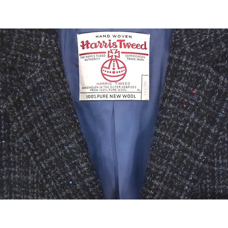 ミツミネ MITSUMINE Harris Tweed ハリスツイード チェスター コート 