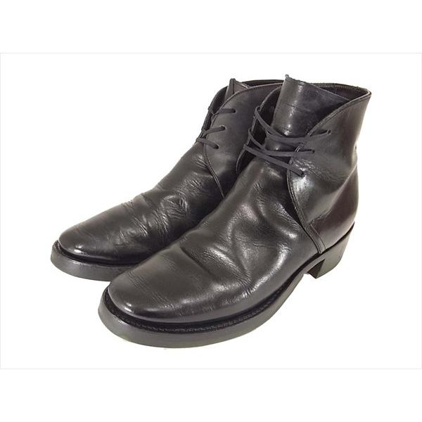 クリンチ CLINCH George Boots ジョージ イギリス軍 ミリタリー レザー ドレス ブーツ ブラック系 CLINCH9.5 【中古】