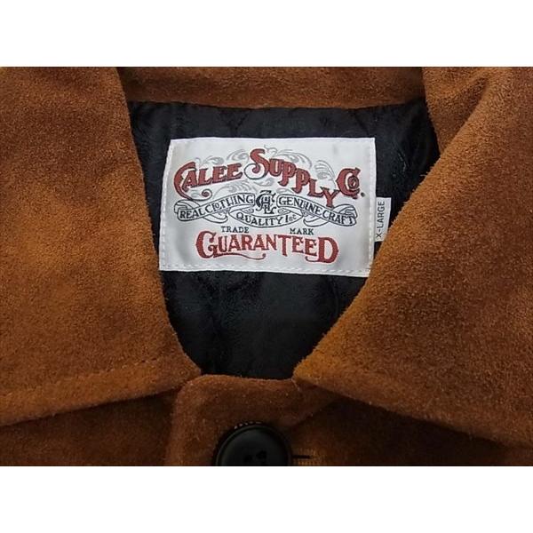 CALEE キャリー BUCKSKIN CAR COAT TYPE LEATHER JACKET スエード カー 