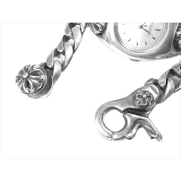 アージェントグリーム ARGENT GLEAM Classic Small Watch Bracelet 925 ブレスレット 自動巻 時計 ウォッチ シルバー 【中古】｜brand-life｜05