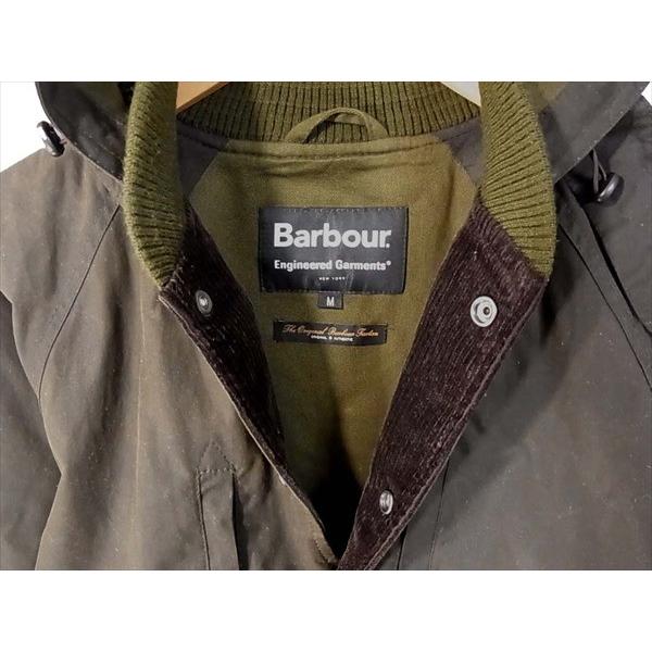 エンジニアドガーメンツ ENGINEERED GARMENTS BARBOUR バブアー 19AW 未使用 MWX1594 GROUND WAX グラウンド ワックス ジャケット M 【極上美品】【中古】｜brand-life｜04