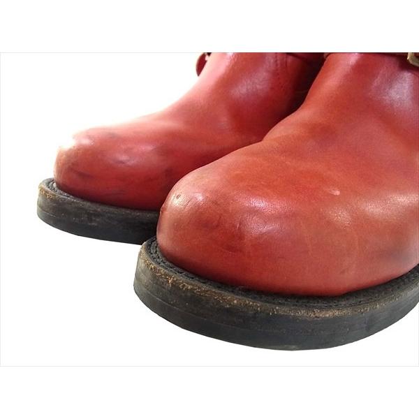 MADE IN GM JAPAN wolfs RED サイズM ウルフズヘッド