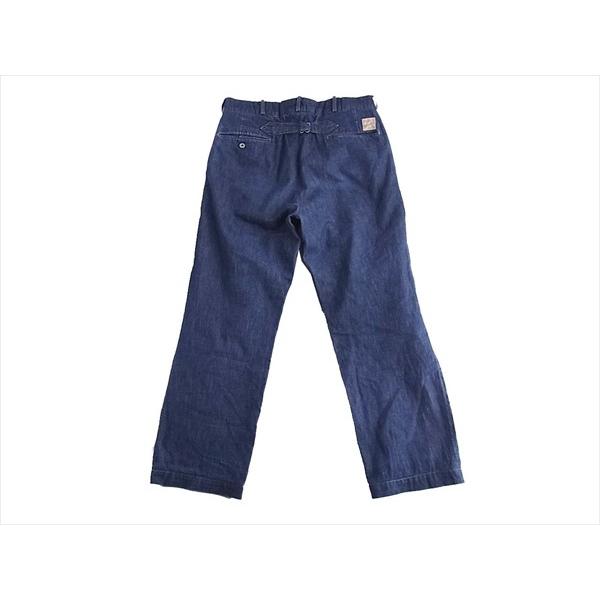 ベラフォンテ BELAFONTE シンチバック デニム トラウザーズ パンツ 