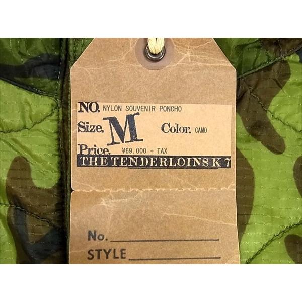 テンダーロイン TENDERLOIN T-NYLON SOUVENIR PONCHO ナイロンポンチョ 