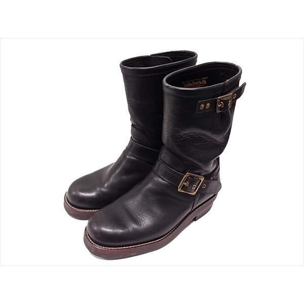 キャリー CALEE エンジニアブーツ ブーツ 黒系 【中古 
