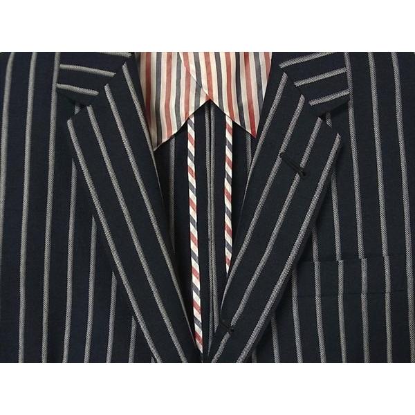 美品 トムブラウン Thom browne テーラード 金ボタン ストライプ