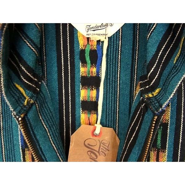 TENDERLOIN テンダーロイン T-GTM PARKER ZIP TURQUOISE グアテマラ  