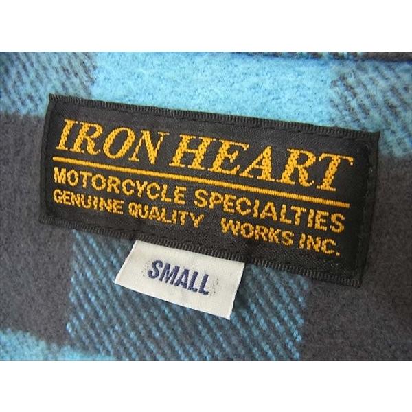 IRON HEART アイアンハート ブロックチェック ヘビーネル ウエスタン 