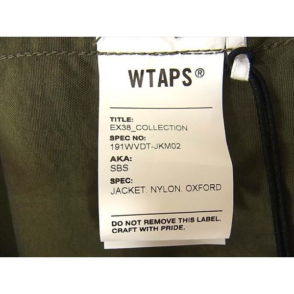 ダブルタップス WTAPS 191WVDT-JKM02 SBS JK オリーブドラブ