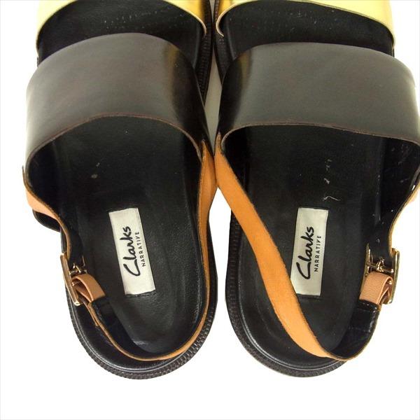 クラークス CLARKS 26108581 Zena Mae sandals ゼナメイ レディース サンダル ブラウン系 UK5D 【中古】｜brand-life｜05
