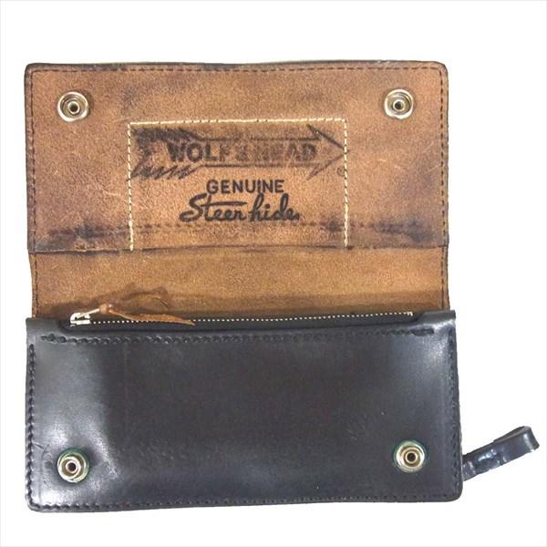 ウルフズヘッド WOLF'S HEAD GENUINE レザー ロングウォレット ウルフズヘッド WOLF'S HEAD GENUINE レザー ロングウォレット