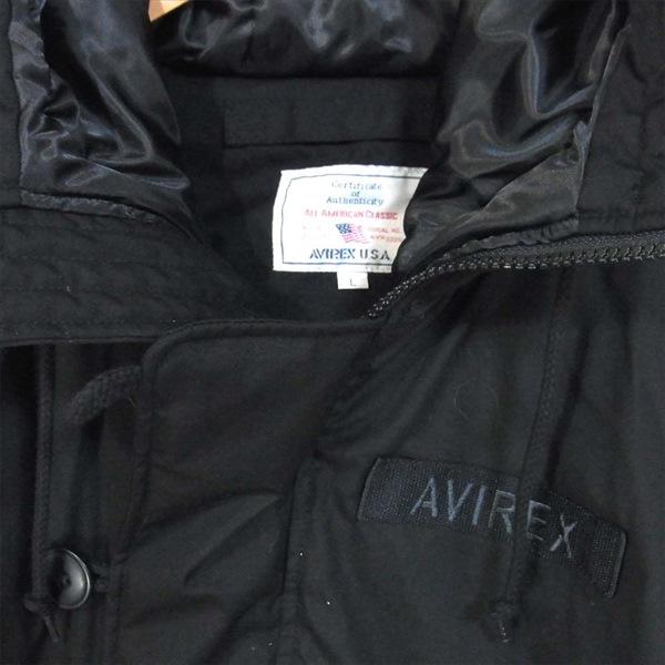 AVIREX】Mサイズ アヴィレックス USA 中綿 デッキジャケット フード 