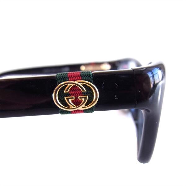 グッチ GUCCI GG3647 GGフレーム ウェリントン アイウェア 度入り 眼鏡 