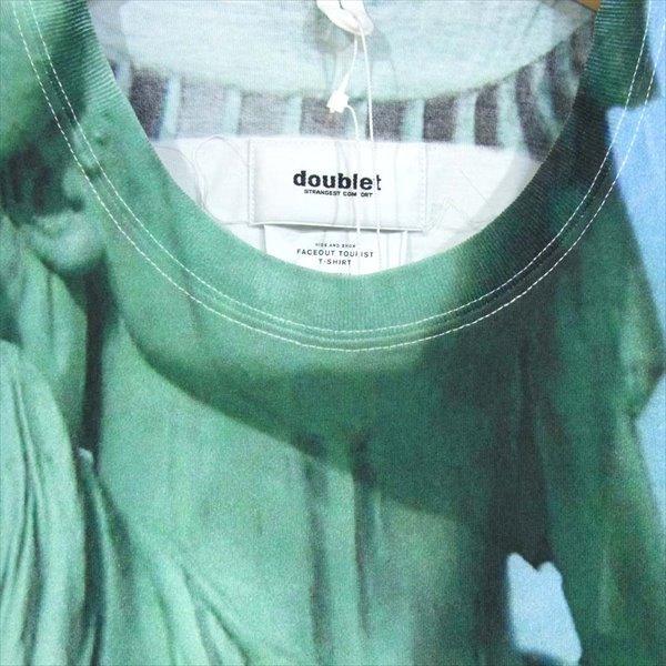 doublet FACEOUT TOURIST 自由の女神Tシャツカットソー