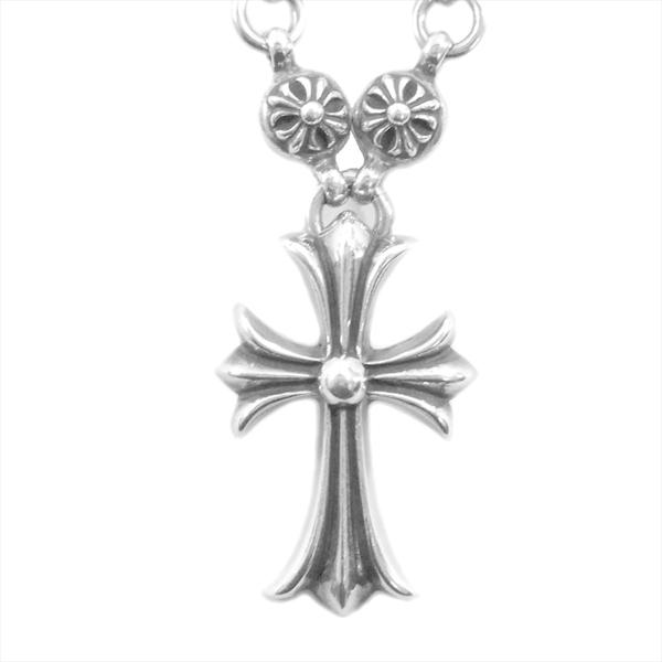 人気沸騰ブラドン Chクロス スモール Hearts Chrome クロムハーツ ネックレス クロムハーツ クロスボール 中古 シルバー ネックレス メンズアクセサリー Affaires Sociales Gouv Cg