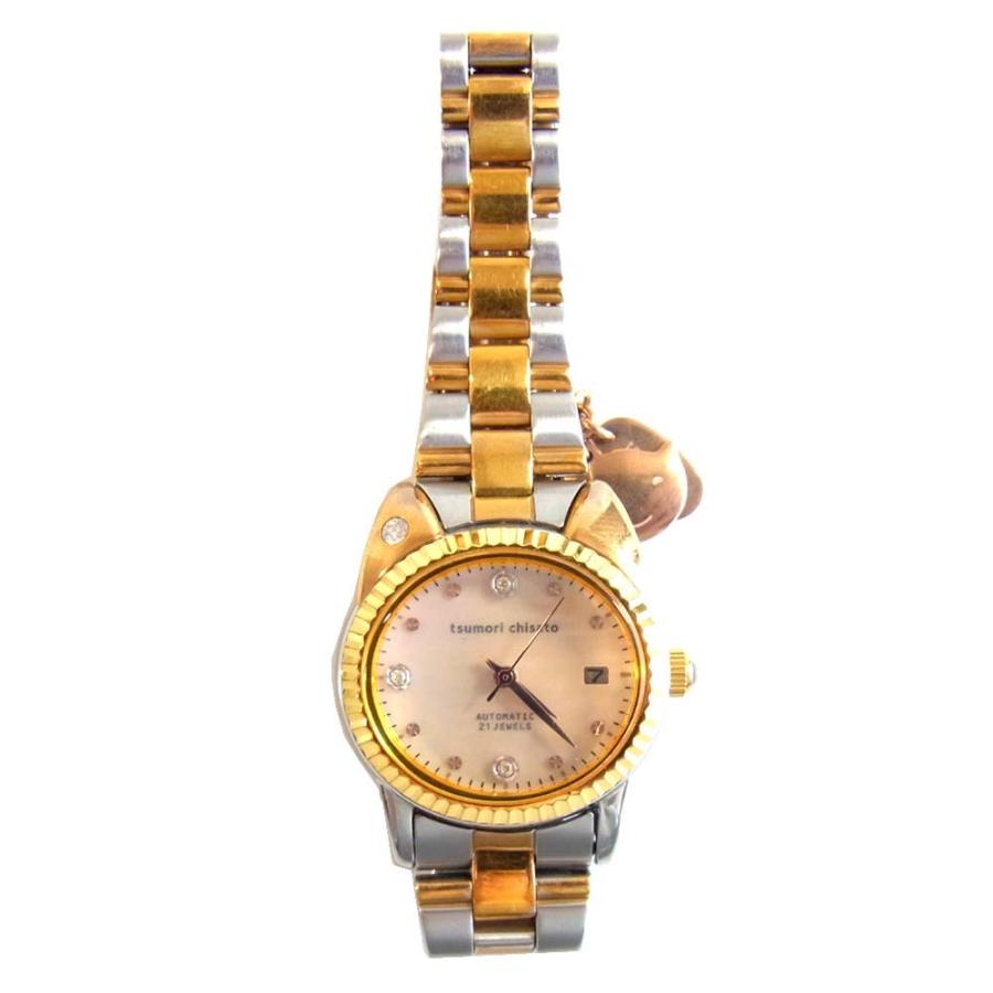 電池交換済✨ TSUMORI CHISATO bigcat! 腕時計✨ 電池交換済】TSUMORI CHISATO ツモリチサト 腕時計 宝石ねこ