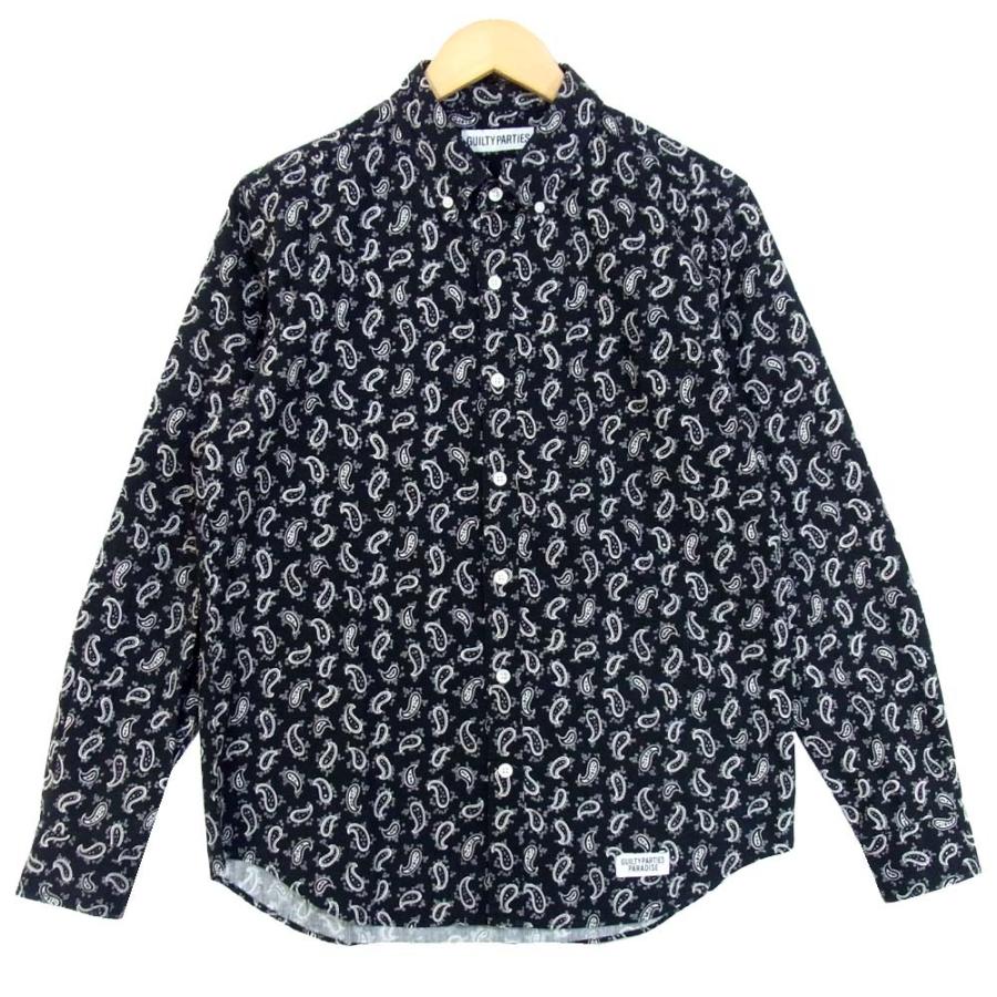 WACKO MARIA ワコマリア ペイズリー柄 ボタンダウン 総柄 日本製  