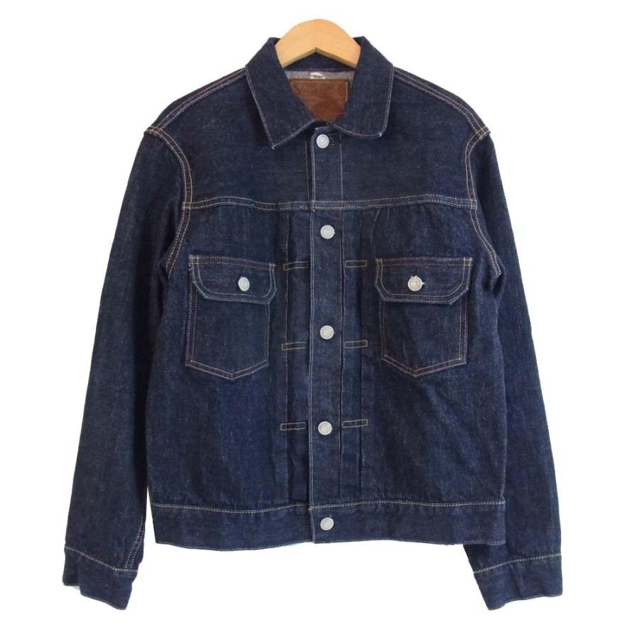 21年レディースファッション福袋特集 Sugar デニムジャケット シュガーケーン Cane 38 中古 インディゴブルー系 Gジャン デニムジャケット 2ndタイプ 1953 シュガーケーン ジャケット