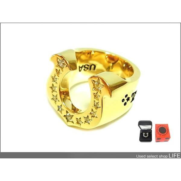 【売り切りお値下げ】 新品同様 TENDERLOINテンダーロインホースシューリングK8ダイヤ10号 【QGW3305153930】(115744円)