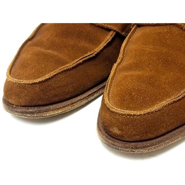 中古 CROCKETT&JONESクロケットジョーンズSELSEYローファー7E 