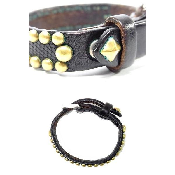 中古 WOLF'S HEADウルフズヘッド15mmスタッズブレスレット 中古 WOLF'S HEADウルフズヘッド15mmスタッズブレスレット