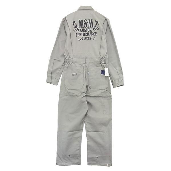 新品 M&MエムアンドエムフルロゴオールインワンつなぎM : ブランド専門 