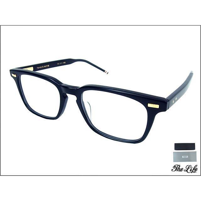 THOM BROWNE 中古 美品 BROWNトムブラウンTB-402-C-NVY-52眼鏡 