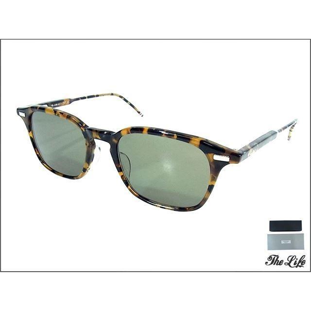 THOM BROWNE 中古 美品 BROWNトムブラウンTB-406-B-T-TKT-51サングラス 