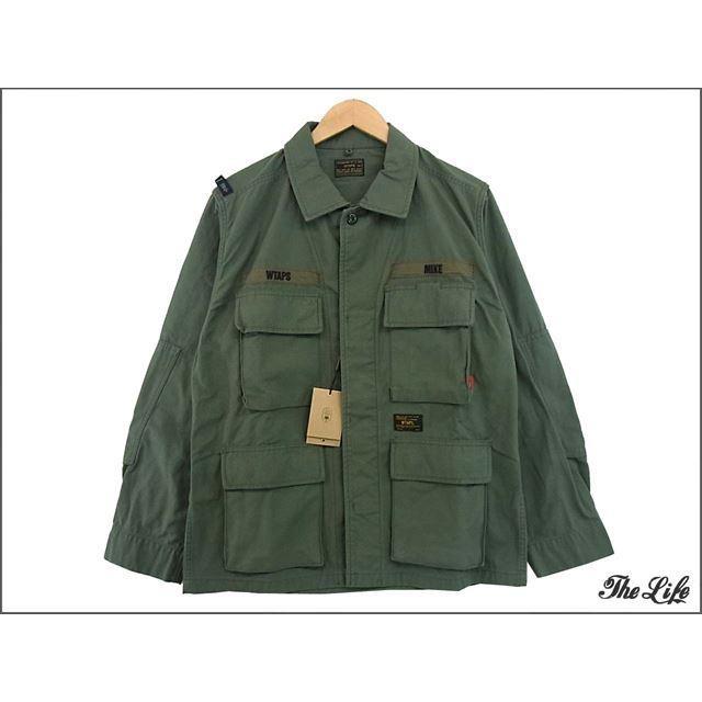 未使用/新古品 15AW WTAPS JUNGLE L/S SHIRT.NYCO.STAINシャツ/00/M