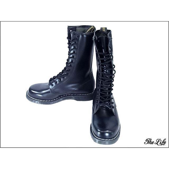 HYSTERIC GLAMOUR 中古 美品 GLAMOUR×GEORGE COX×CAUSE/14ホールブーツ 
