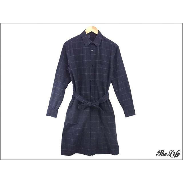 N.HOOLYWOOD 中古 N.HOOLYWOODフランネルチェックシャツガウン38/エヌ 