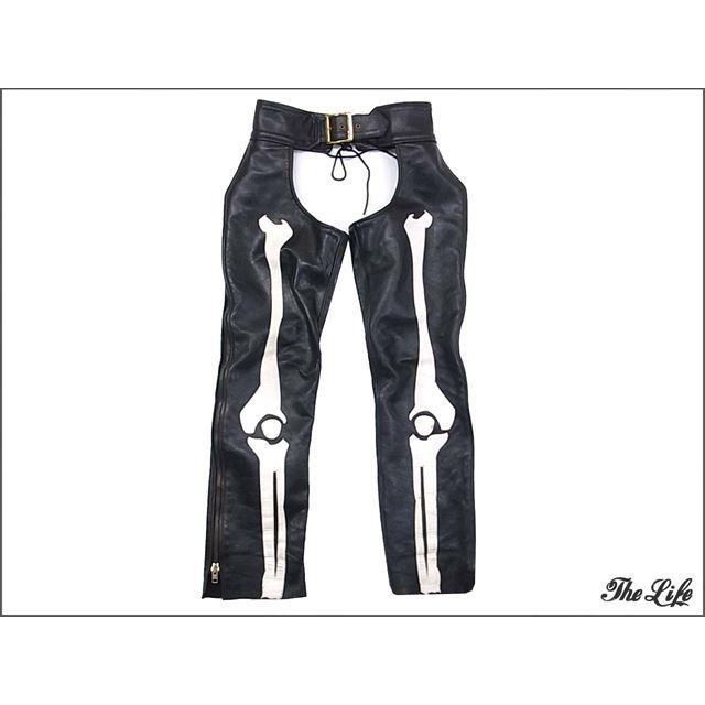 中古 VANSONバンソンBONE/ボーンレザーチャップス22 : 15128112 