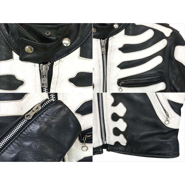 VANSON 中古 VANSONバンソンB BONE/ボーン/レザージャケット36 VANSON 中古 VANSONバンソンB BONE/ボーン/レザージャケット36