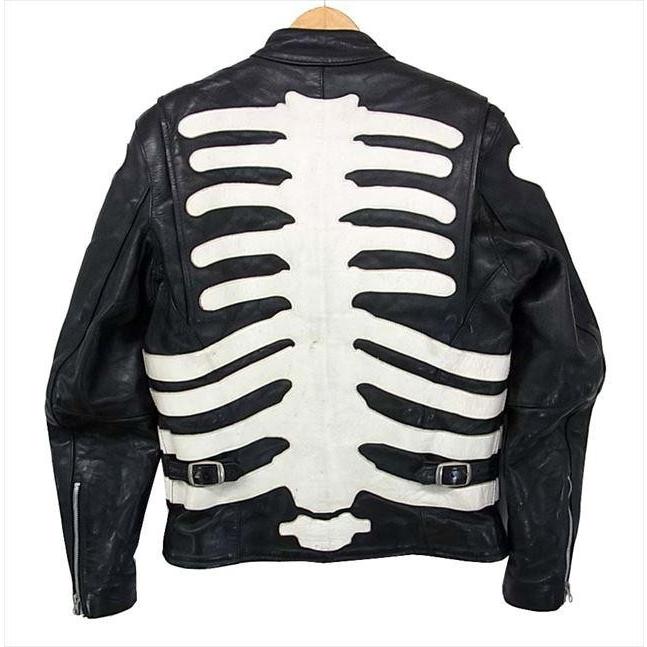 VANSON 中古 VANSONバンソンB BONE/ボーン/レザージャケット36 VANSON 中古 VANSONバンソンB BONE/ボーン/レザージャケット36