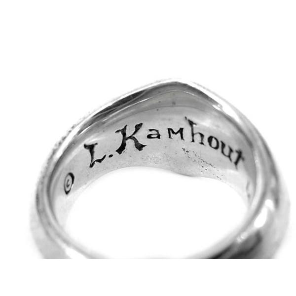 中古 L.KAMHOUTレナードカムホートシルクリンクリング16.5号 : 16-1014 