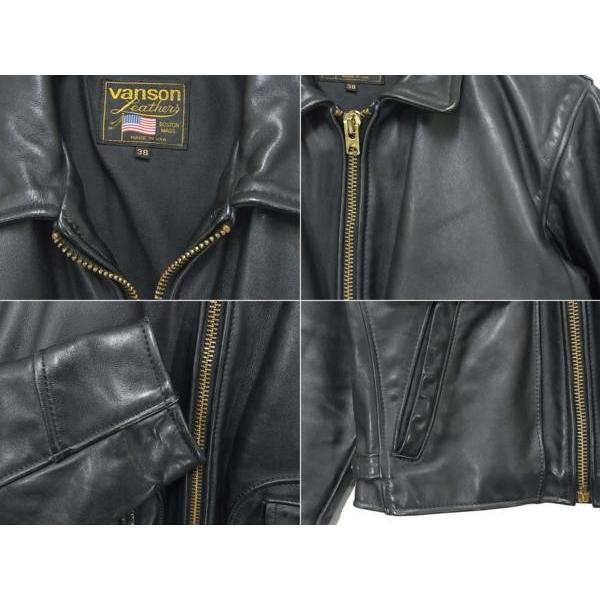 VANSON 中古 VANSONバンソンIKEアイクレザートラッカー VANSON 中古 VANSONバンソンIKEアイクレザートラッカー