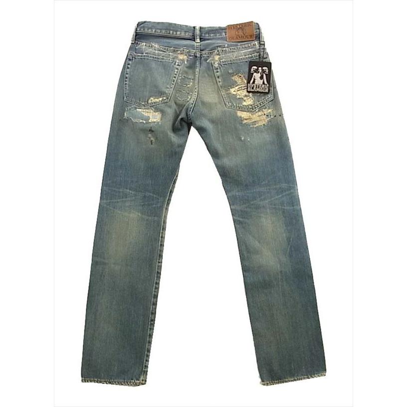 HYSTERIC GLAMOUR 中古 美品 15SS Hysteric Glamour AR加工デニム 