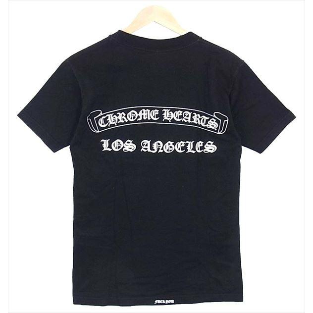 中古 USA製 Chrome Hearts ポケット付 プリントTシャツ S/黒/クロムハーツ｜brand-life｜03